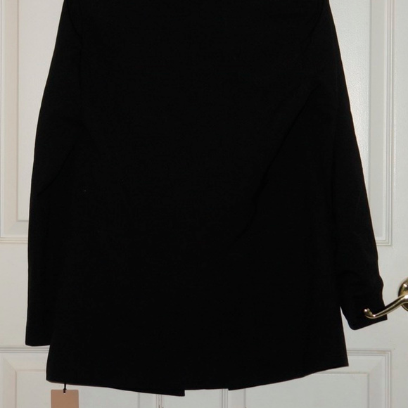SOLD+++++++++++++++++Halogen Clean Open Front Lined Black Blazer Sm - Picture 5 of 5